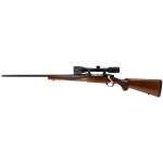 Ruger M77 Left-Handed 7mm Rem Mag Bolt Action Rifle w/ Scope – Walnut Stock
