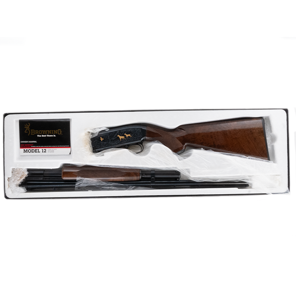 Browning Model 12 Pump Shotgun New in Box Grade 5 28 / 26" Browning Model 12 Pump Shotgun New in Box Grade 5 28 / 26"