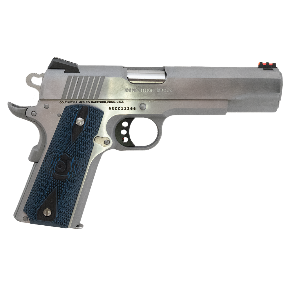 Colt Mfg 1911 Competition Government 9mm Semi Auto Pistol - 9 Rounds | 5" Barrel 9 MM