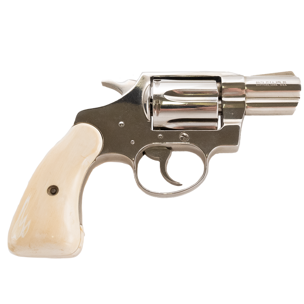 COLT COBRA MADE IN 1967, WITH IVORY GRIPS 38 SPL