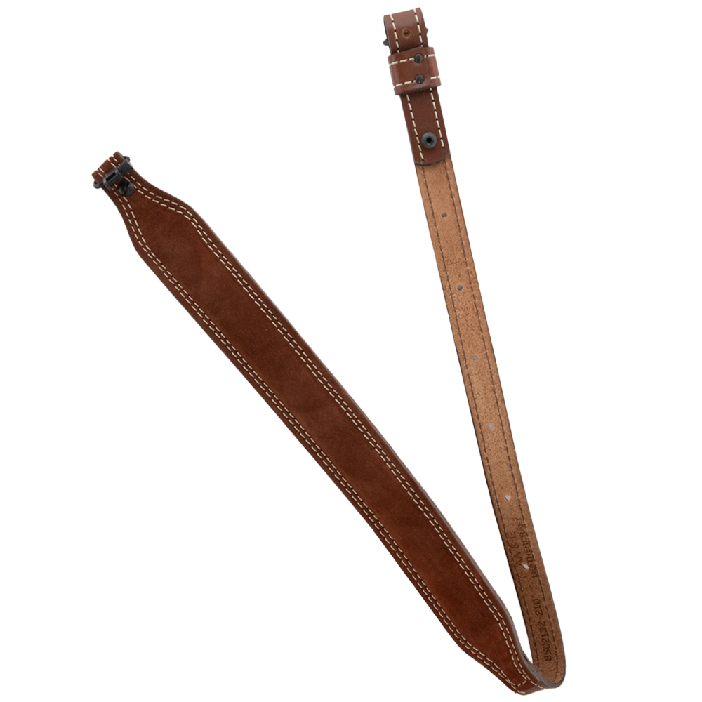 BROWN LEATHER DIAMOND 8 INLAY