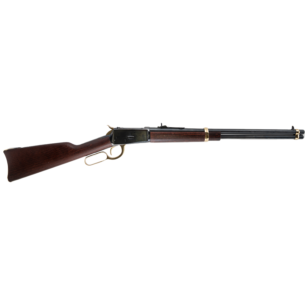 Rossi R92 .357 Magnum 20" Lever-Action Rifle – Gold Finish, Brazilian Hardwood