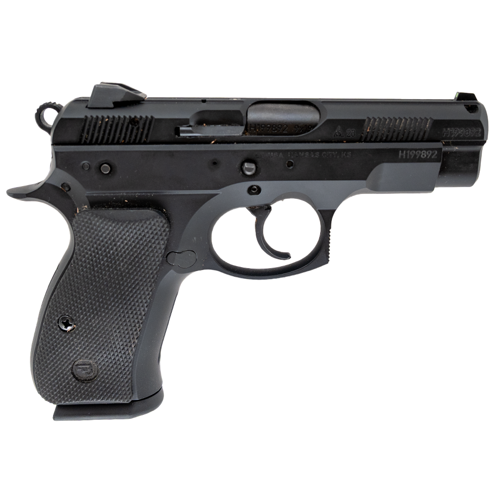 CZ 75D Compact 9mm Semi-Auto Pistol – Alloy Frame DA/SA Handgun