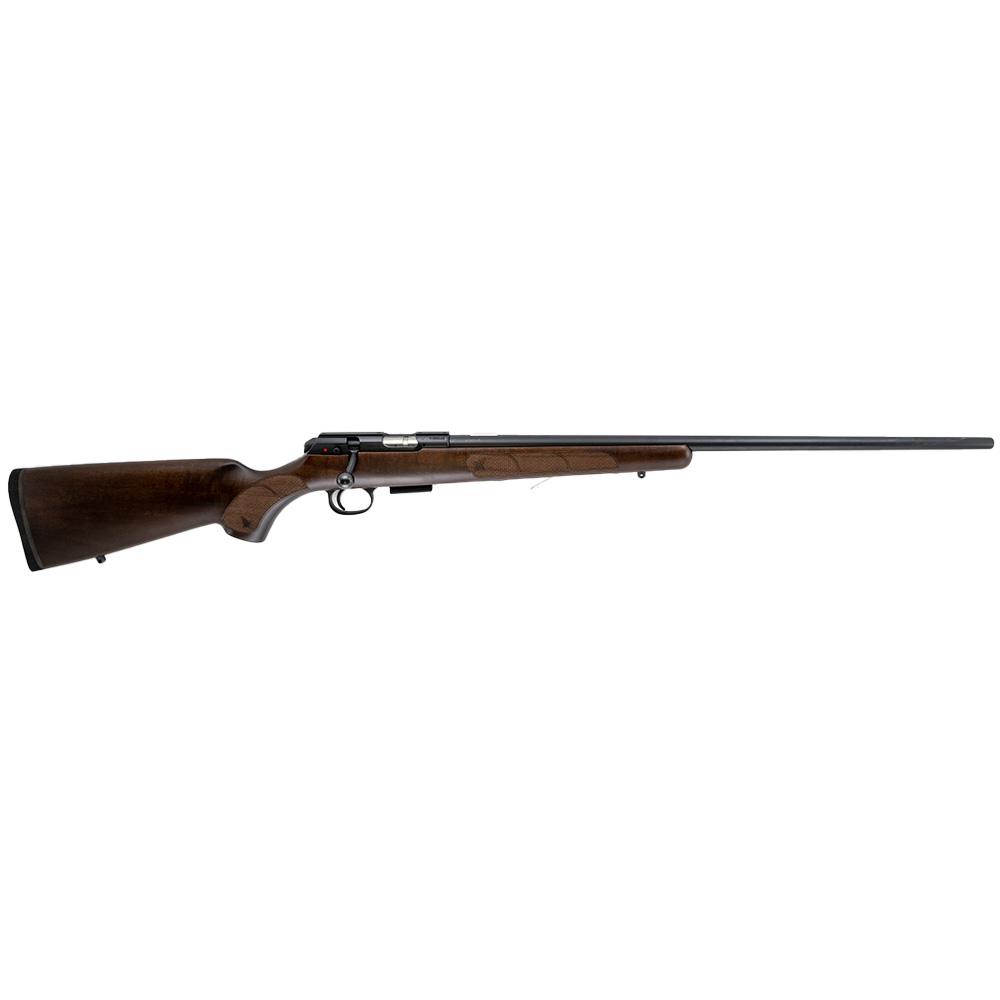 CZ-USA 457 American .17 HMR Bolt Action Rifle – 24" Nitride Barrel, Walnut Stock
