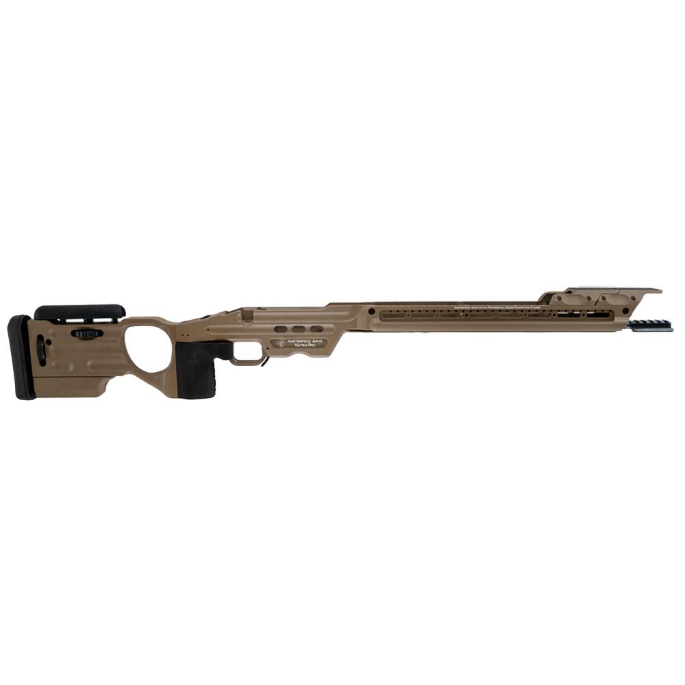 Masterpiece Arms Matrix Pro II Chassis – Short Action RH, FDE Precision Rifle Chassis