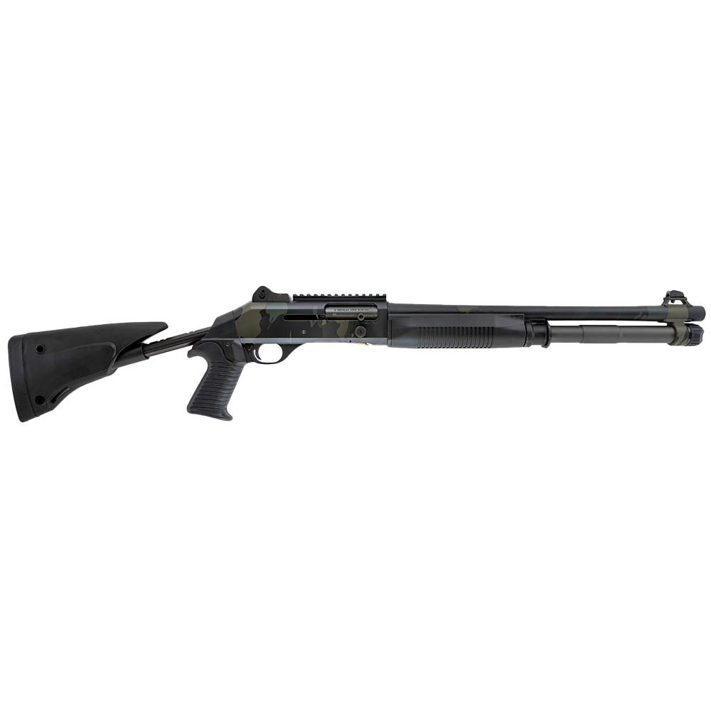 Benelli M4 EXT 12 Gauge Semi-Auto Shotgun – 18.5" Barrel, ARGO Dual-Piston, 7+1 Capacity