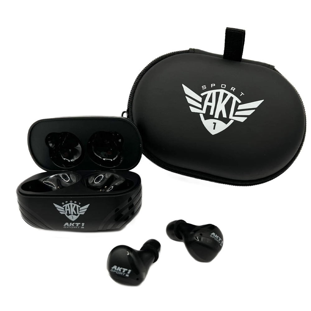 AK Blackout TWS Bluetooth Earbuds – Electronic Hearing Protection, Noise Cancelling, NRR 25dB