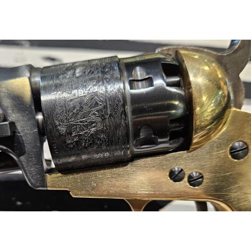 ASM Blackpowder Navy revolver engraved