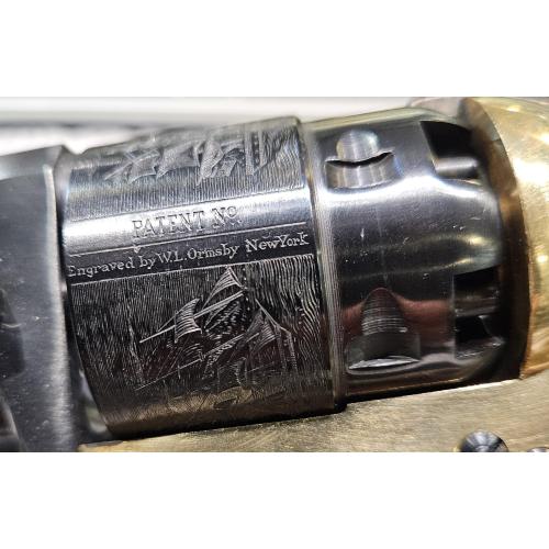 ASM Blackpowder Navy revolver engraved