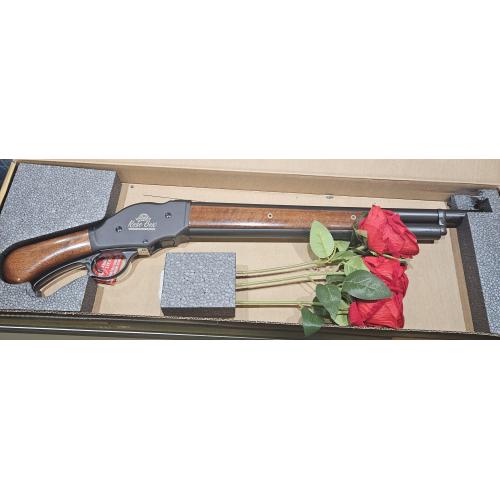 Chiappa Firearms 930377 1887 Rose Box Bootleg 12 Gauge 5+1 2.75 18.50, Black Barrel/Engraved Rec, Oiled Walnut Furniture with Pistol Grip, Bead Sight