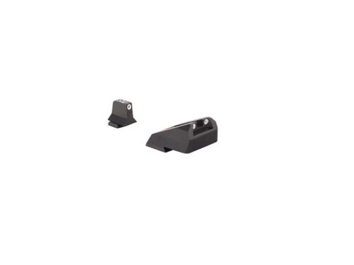 3 DOT SUPP NS S&W WHITE/WHITE