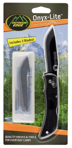 OUTDOOR EDGE OX30C     ONYX LITE      BLK