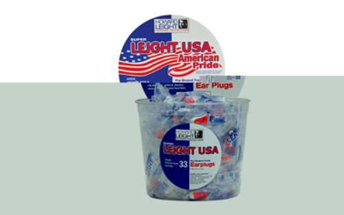 H/L USA PLUGS 100PR RED/WHITE/BLUE