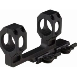 American Defense Mfg ADRECONH30STDTL AD-Recon-H Scope Mount/Ring Combo Black Hardcoat Anodized AR-15 2 Offset 30mm Rings 1.93 Mount Height Aluminum Tactical Rifle