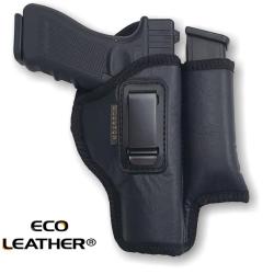 ECO - LEATHER Holster IWB with Mag Holder