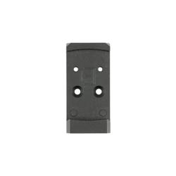 Calculated Kinetics, DOGTAG Optic Plate, Holosun K/RMSc Footprint, Fits CZ P10 and Shadow 2 Compact, Anodized Finish, Black