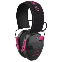 Walker's GWPCRSEMPK Razor Compact Electronic Muff 23 dB Over the Head Pink Youth/Women