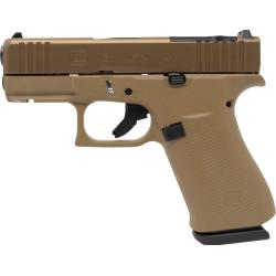 GLOCK 43X MOS COYOTE 9MM 3.41