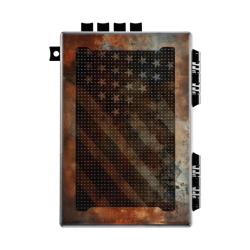 Stop Box Compact Rustic Flag