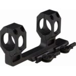 American Defense Mfg ADRECONH30STDTL AD-Recon-H Scope Mount/Ring Combo Black Hardcoat Anodized AR-15 2 Offset 30mm Rings 1.93 Mount Height Aluminum Tactical Rifle