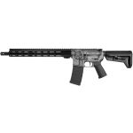 SHARK COAST TRUMP 2.0 DEEP ENGRAVED AR 5.56 16" RFL SILVER/BLK DS