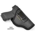 ECO - LEATHER CHP 57G Holster IWB with metal clip