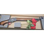 Chiappa Firearms 930377 1887 Rose Box Bootleg 12 Gauge 5+1 2.75 18.50, Black Barrel/Engraved Rec, Oiled Walnut Furniture with Pistol Grip, Bead Sight
