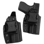 KYDEX IWH Holster – Right Hand | Suede-Lined, Adjustable Retention | 90+ Gun Models