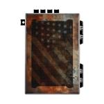Stop Box Compact Rustic Flag