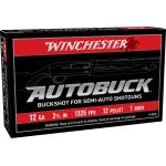 Winchester Ammo USAB121 12Gauge 2.75" 12Pellets 1Buck Shot