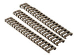 ERGO 18-SLOT LDDR RAIL COVERS 3PK CB