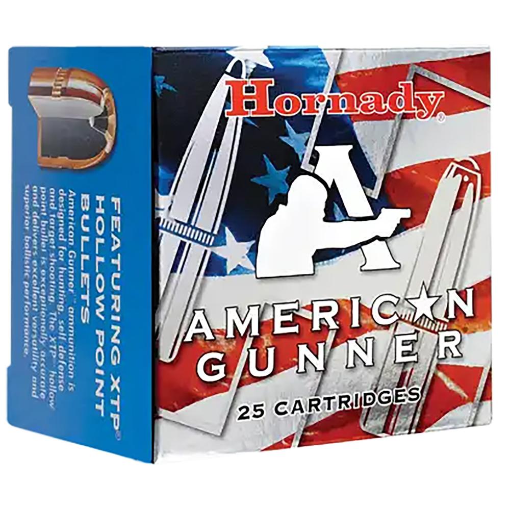 HORNADYAMERICANGUNNER357MAG25RD10BX/CS125GRXTP