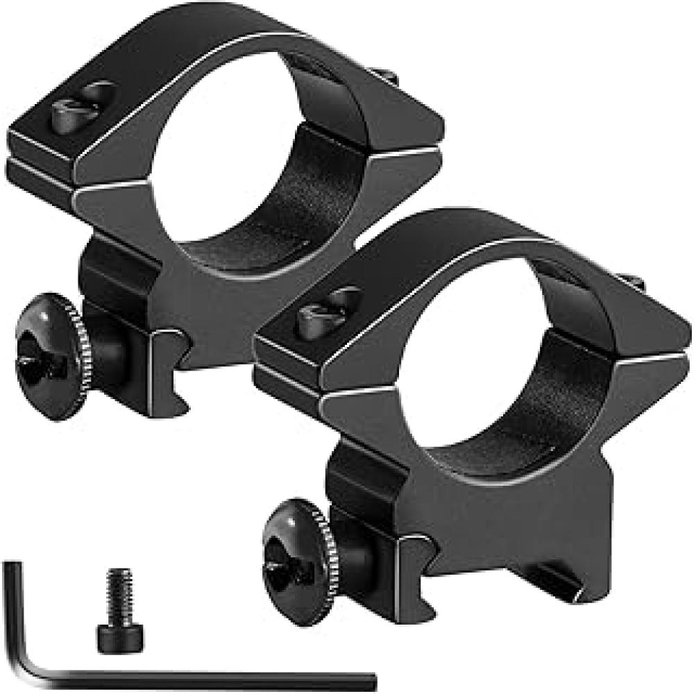 1" Scope rings High profile 2-pack
