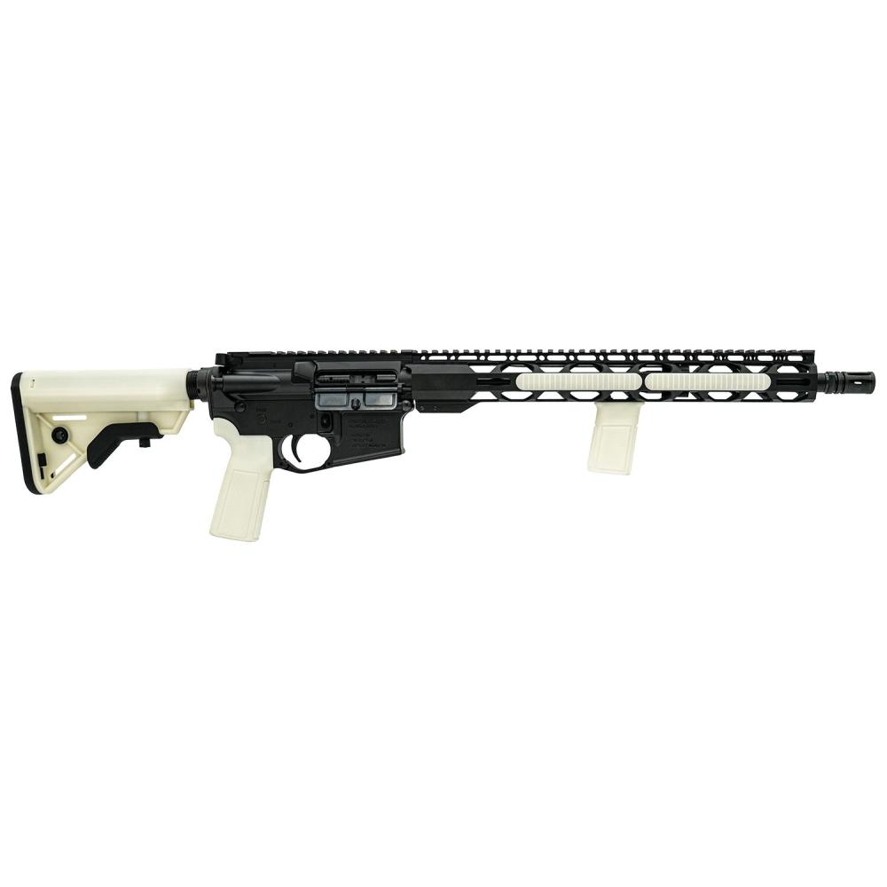 Radical Firearms GLOW16-556 Glow-15 Limited Edition Special Edition Melonite SOCOM Profile Barrel, Black Anodized Aluminum Receiver w/Picatinny Rail &