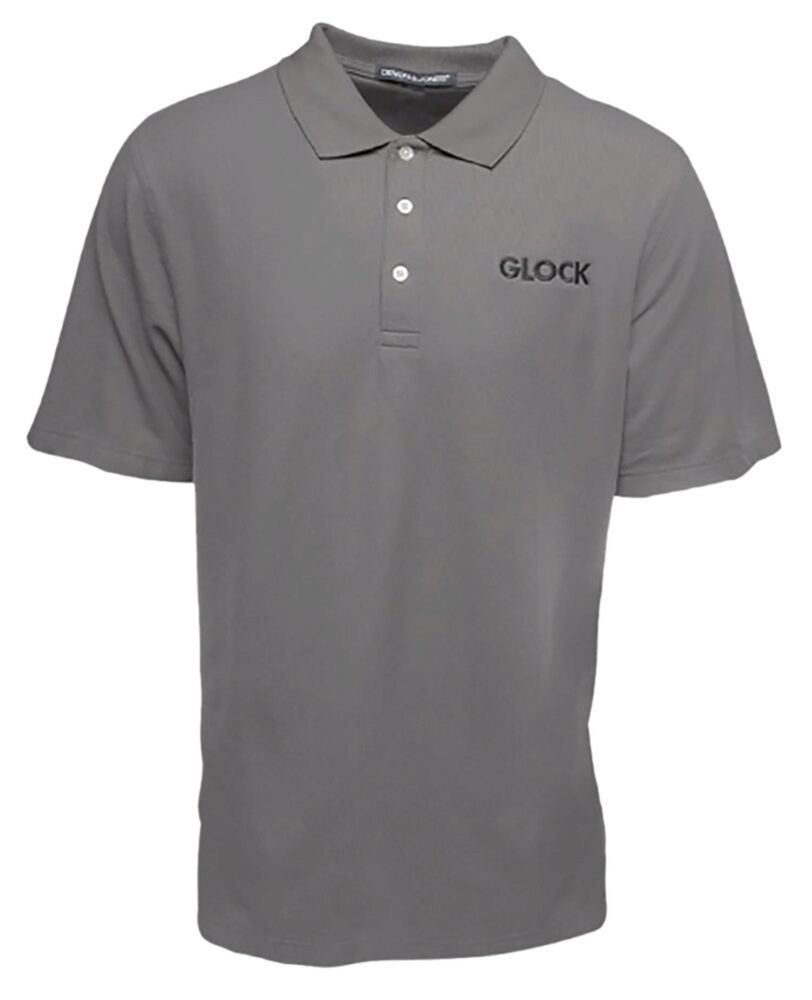 GLOCK AP95874  CLASSIC COTTON POLO  GREY        SM