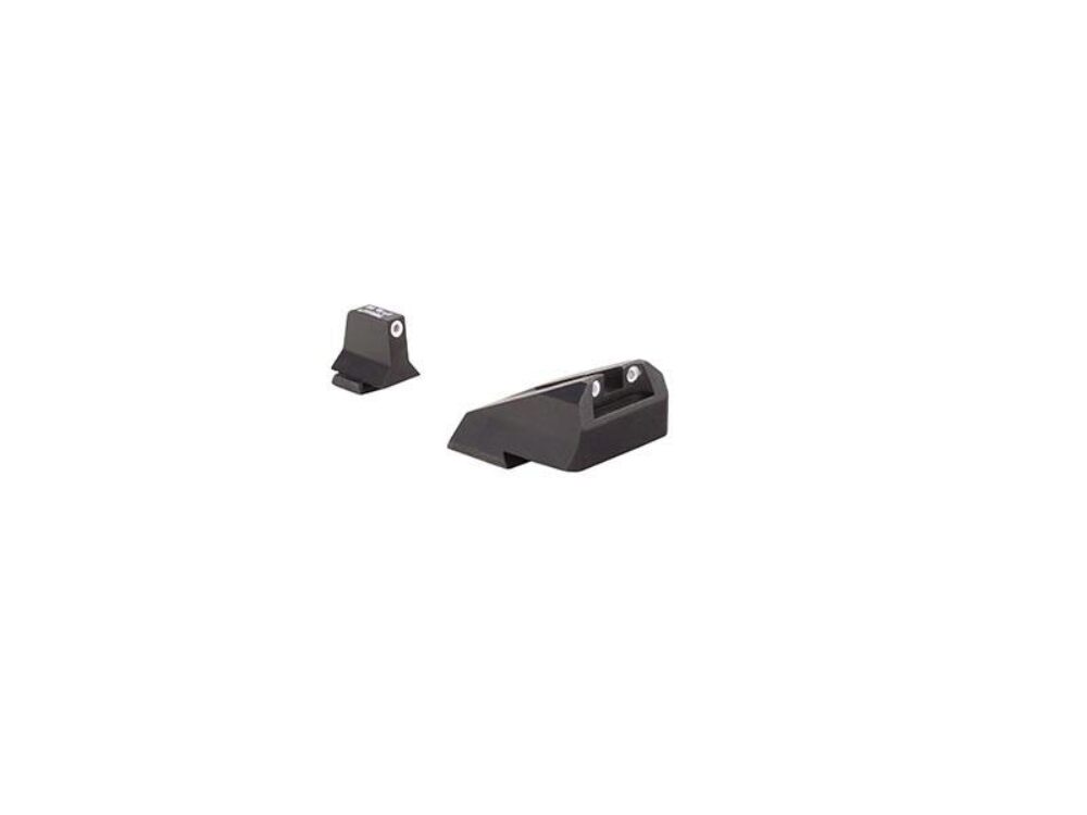 3 DOT SUPP NS S&W WHITE/WHITE