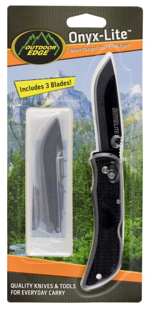 OUTDOOR EDGE OX30C     ONYX LITE      BLK
