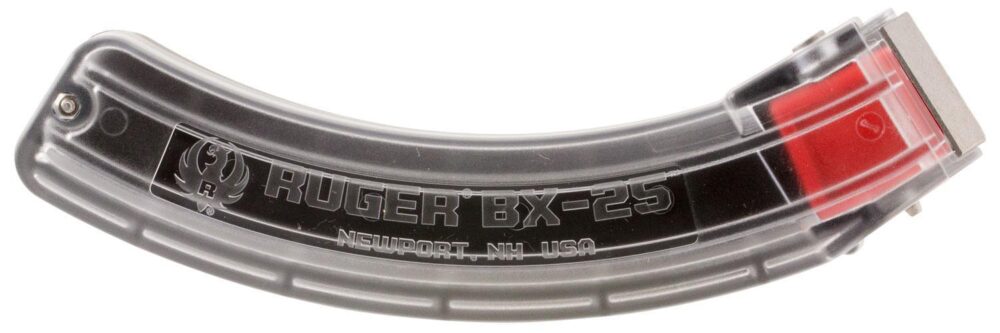 10/22 MAGAZINE 22LR 25RD CLEAR