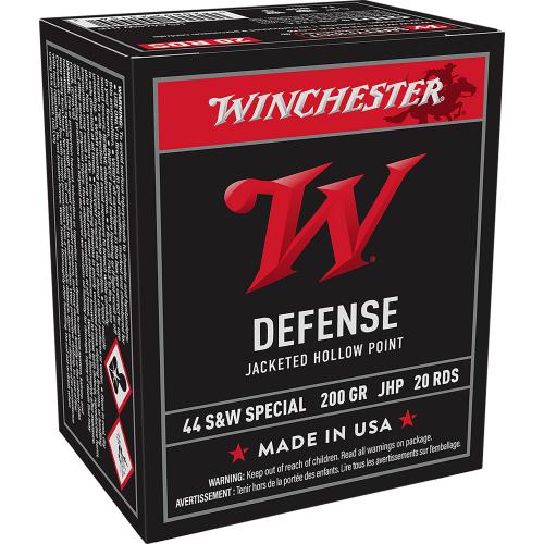 Winchester Ammo USA 44S&WSpl 200gr JHP 20RD