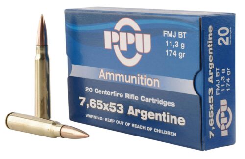 PPU PP7AF       7.65X53ARG  174 FMJ          20/10