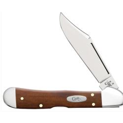 Case Chestnut Bone Smooth Mini Copper Lock