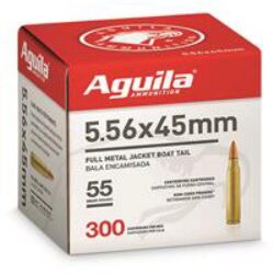 Aguila 1E556126 Target & Range Rifle 5.56x45mm NATO 55gr FMJBT 300RD