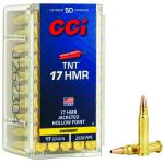 CCI TNT 17 HMR 17gr JHP 50RD