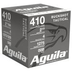 Aguila Buckshot High Velocity 410 Gauge 2.50 1/2 oz 00 Buck Shot 25 Per Box