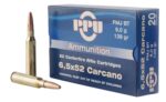 PPU PP6CF       6.5X52 CRCN 139 FMJ          20/10