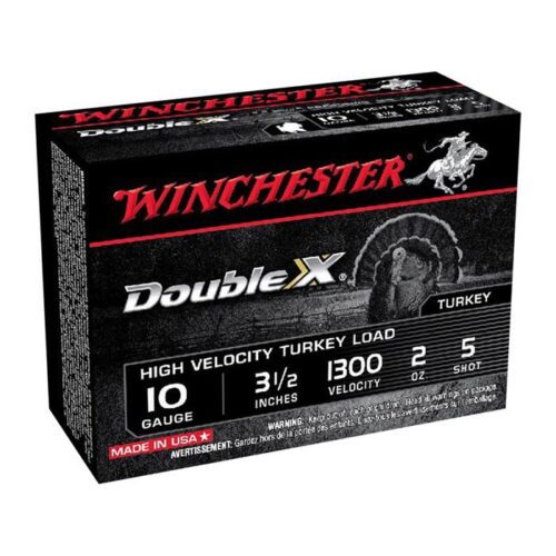 Winchester Double X Turkey Load 10 ga 3-1/2" MAX 2 oz #5 1300 fps 10/ct