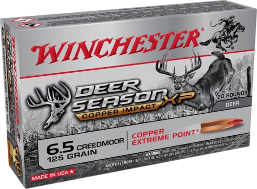 Winchester Copper Impact Rifle Ammunition 6.5 Creedmoor 125 gr. BT 2850 fps 20/ct