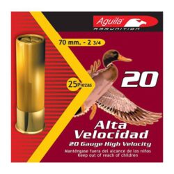Aguila High Velocity Shotshells 20 ga 2-3/4