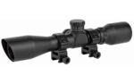 Truglo Tru-Brite Extreme Compact Tactical Rifle Scope with Rings - 4x32mm Mil-Dot  4