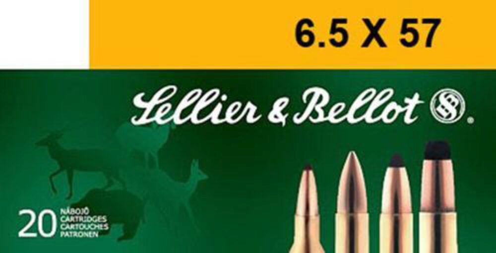Sellier & Ballot Rifle Ammunition 6.5x57mm 131gr SP NOT RIMMED 2543 fps 20/ct Sellier & Ballot Rifle Ammunition 6.5x57mm 131gr SP NOT RIMMED 2543 fps 20/ct